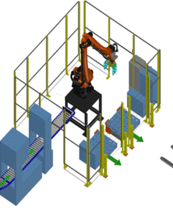 Robot gắp thùng xếp Pallet